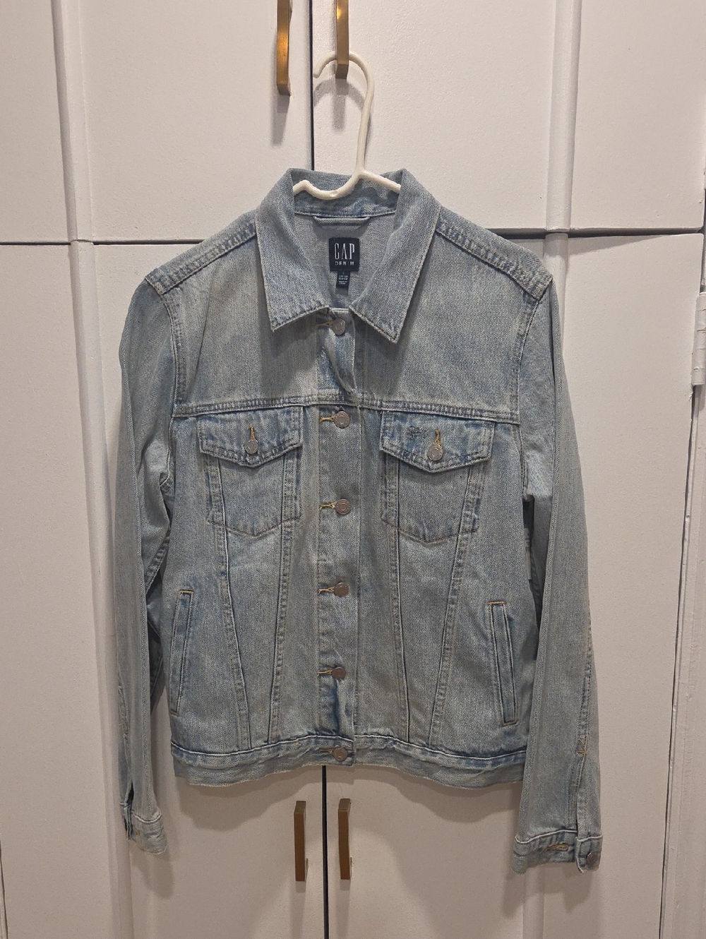 GAP Pale Blue Vintage-Style Denim Jacket